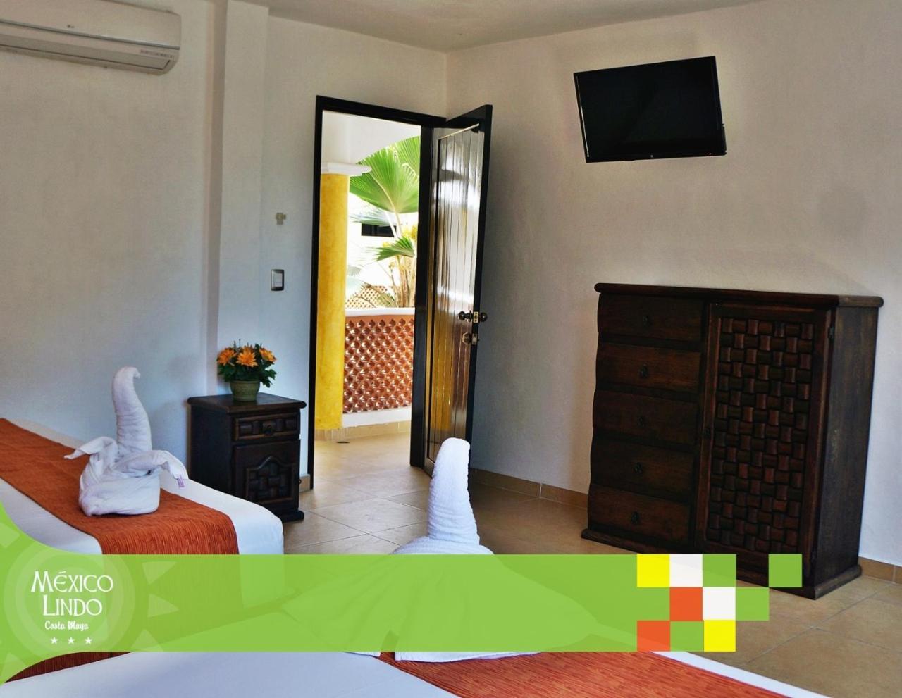 Hotel Mexico Lindo Mahahual Eksteriør bilde