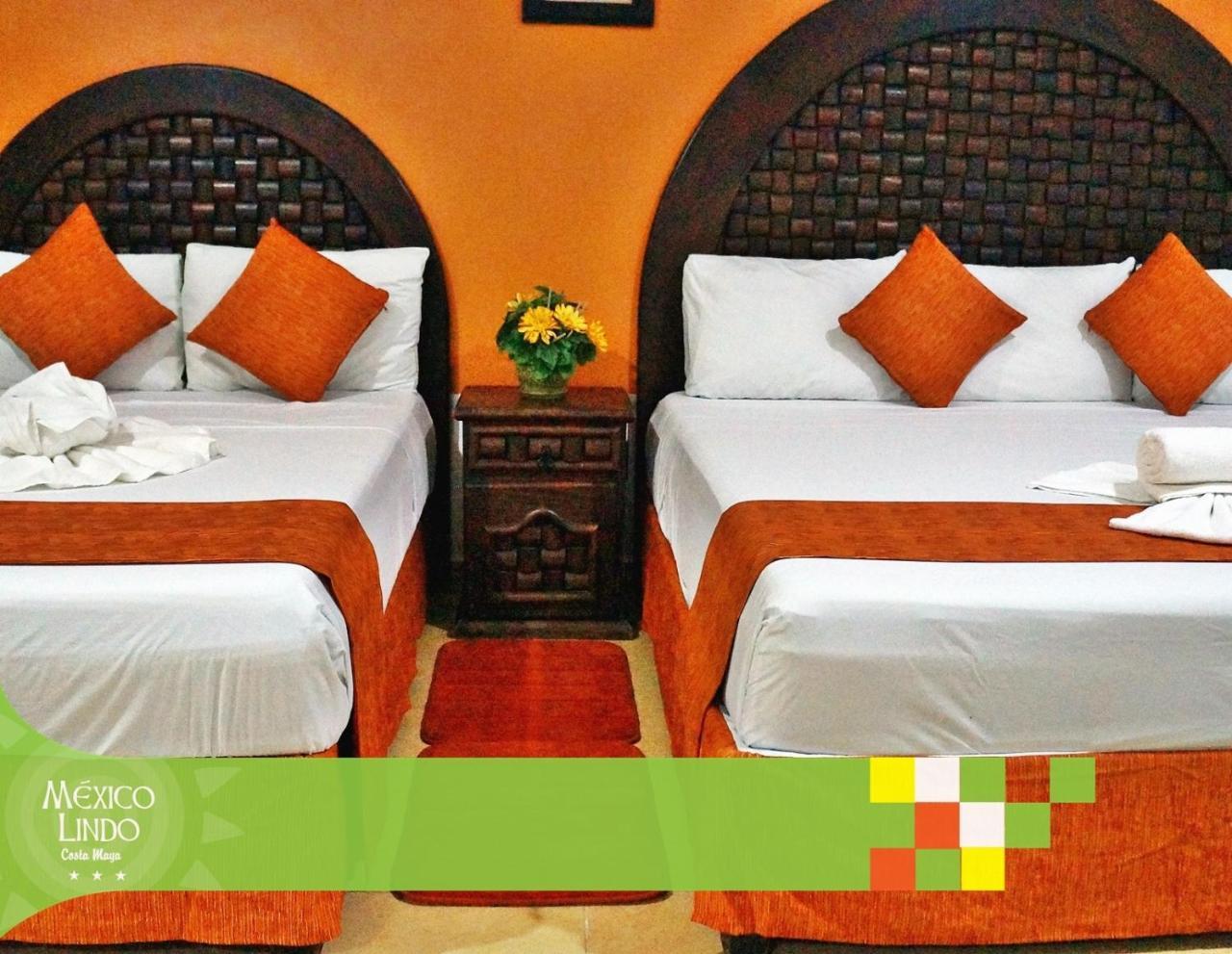 Hotel Mexico Lindo Mahahual Eksteriør bilde